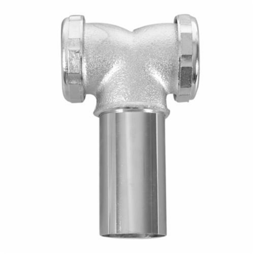 Dearborn® 2186-1 Outlet Baffle Tee, 1-1/2 in, 20 ga, Brass