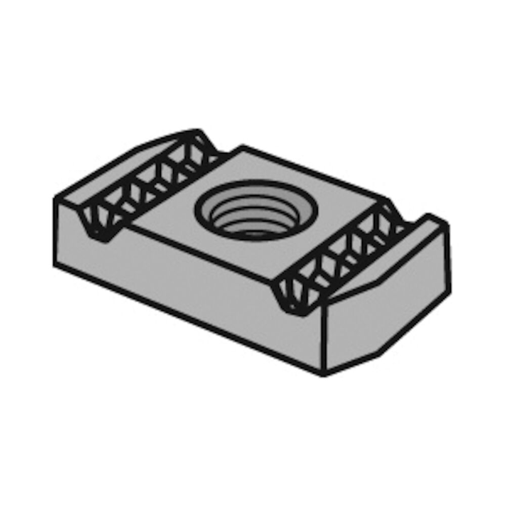 Anvil-Strut™ 2400206062 FIG AS NS Clamping Nut, 3/8-16, Import