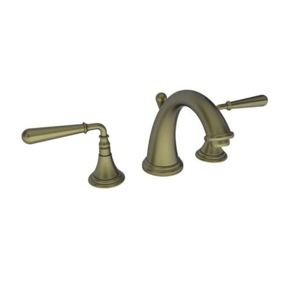 1740/06 Bevelle Widespread Lavatory Faucet, Antique Brass