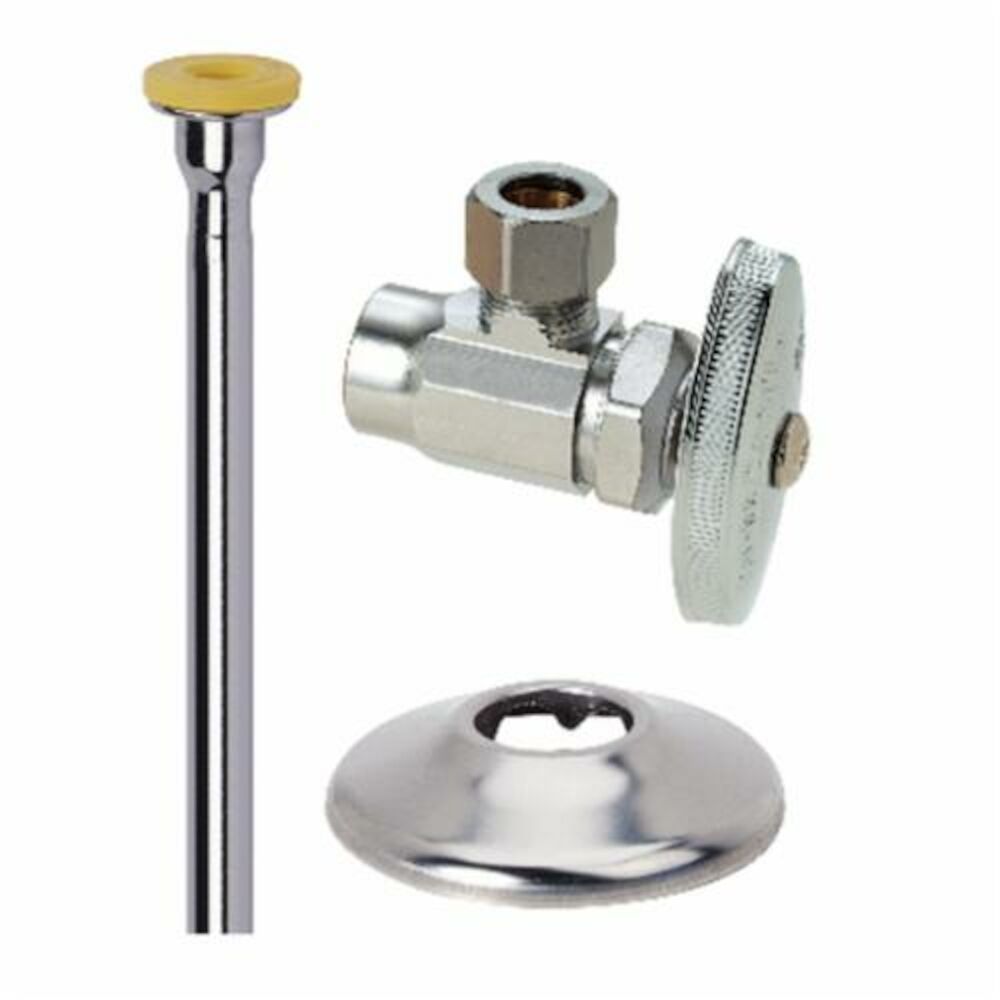 BrassCraft® R1912DLX C Water Supply Kit, Brass/Copper, Domestic