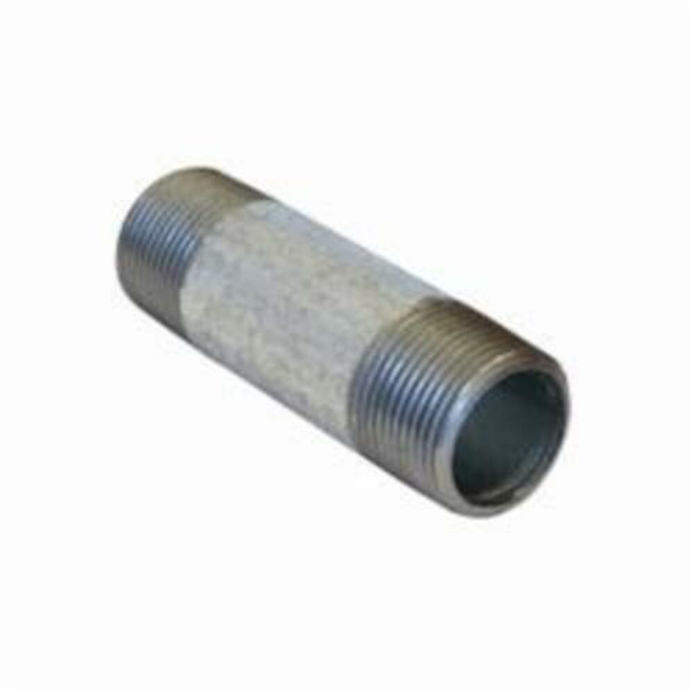 Beck® 0331000406 Pipe Nipple, 1/8 inx1-1/2" L, Galvanized, SCH 40/STD, Domestic