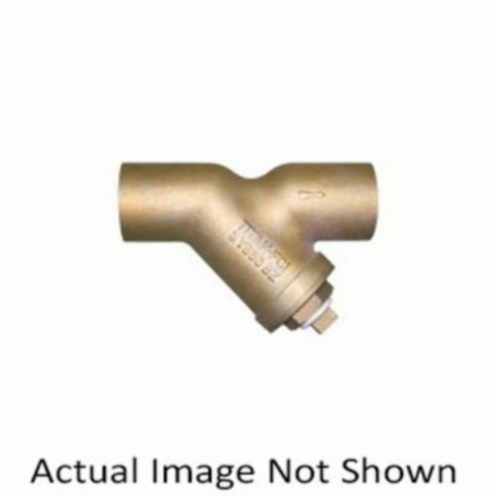 Titan® YS56BZ0050 YS56-BZ Wye Strainer, 1/2 in, 2-3/4" OAL, Solder Connection, PTFE