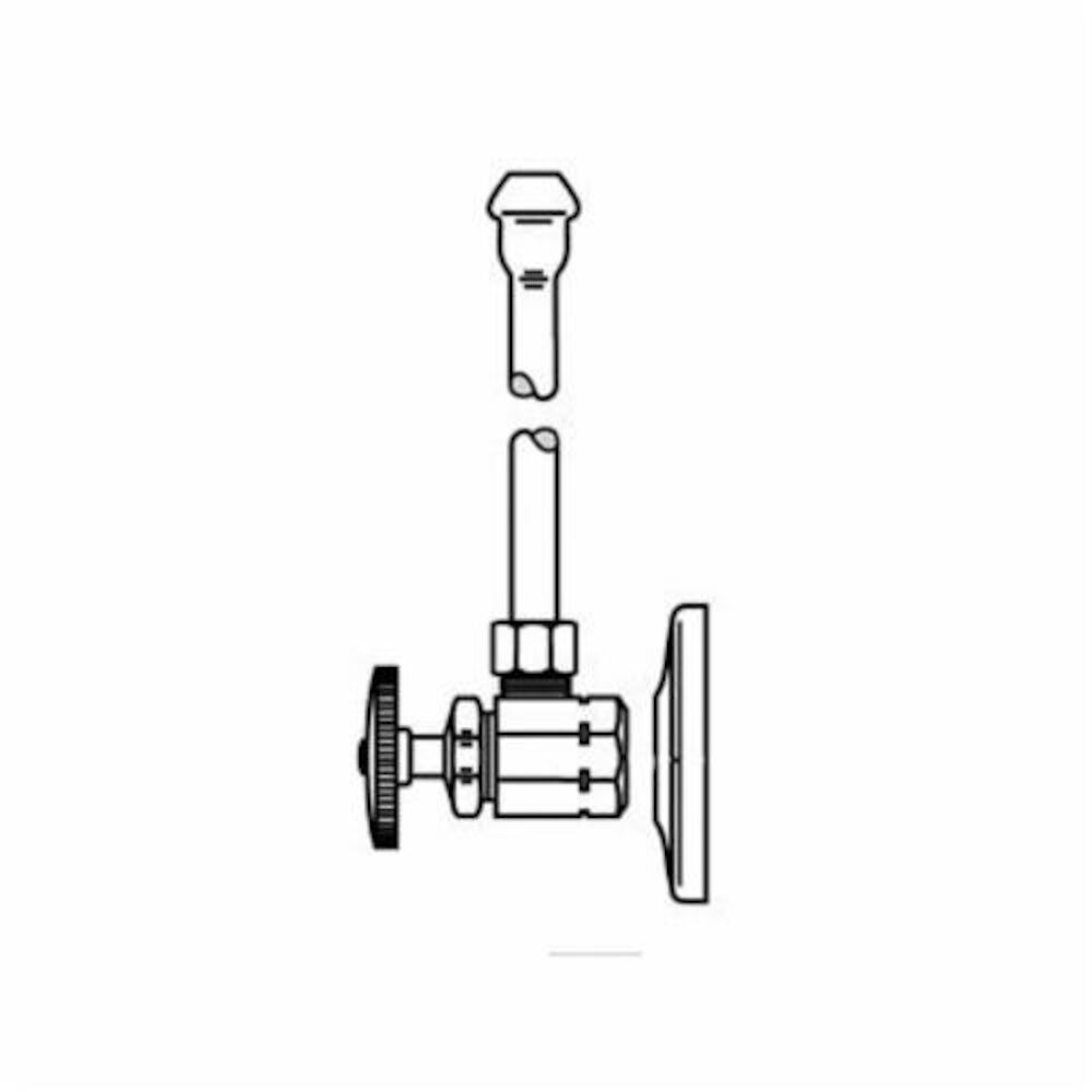 McGuire™ LF2165 Standard Wheel Handle Lavatory Supply Kit