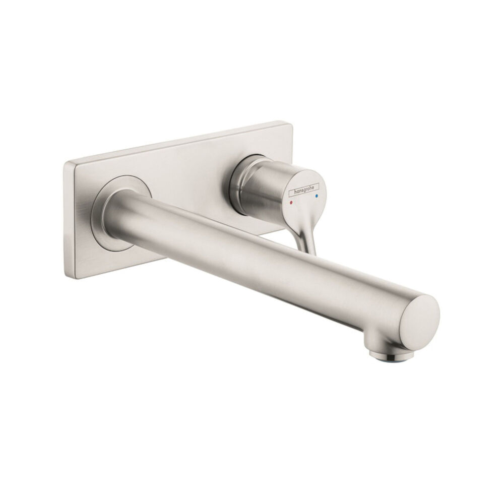 Hansgrohe 72111821 Bathroom Faucet Trim, Talis S, 1.2 gpm, Brushed Nickel, 1 Handles, Function: Traditional