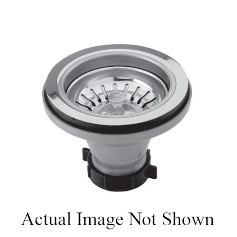 Newport Brass® 122/15 Post Style Large Basket Strainer Set, Polished Nickel