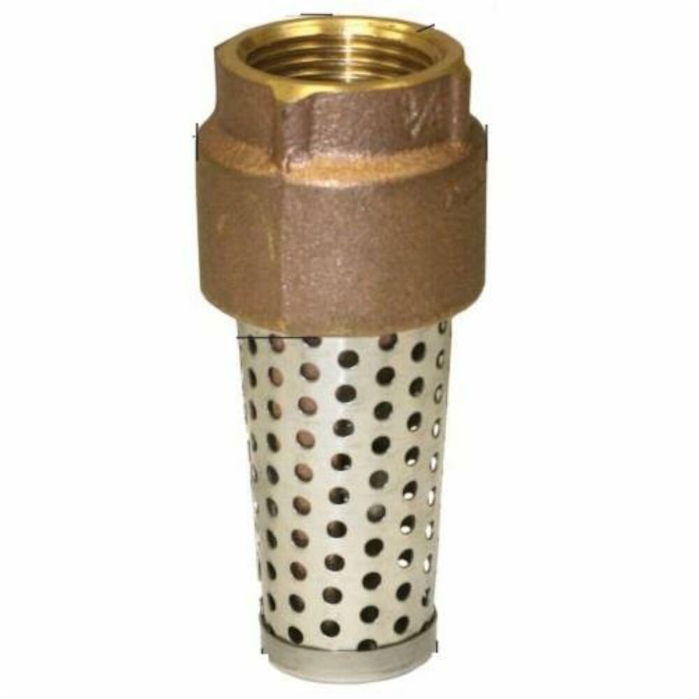 Merrill™ FVR75 Foot Valve, 3/4 in, NPT, Brass Body, Domestic
