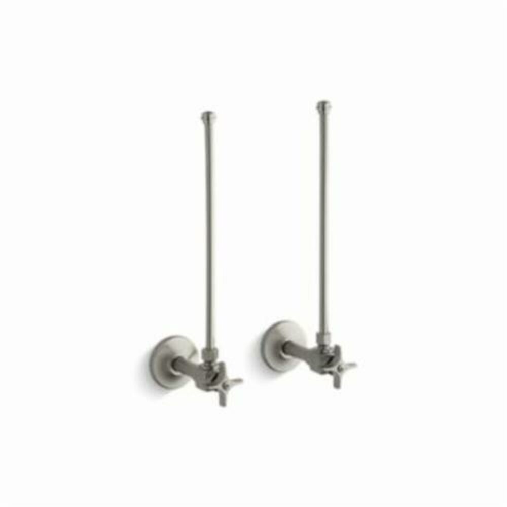 Kohler® 7605-P-BN Angle Supply, 3/8" Nominal, NPT, Brass Body, Brushed Nickel