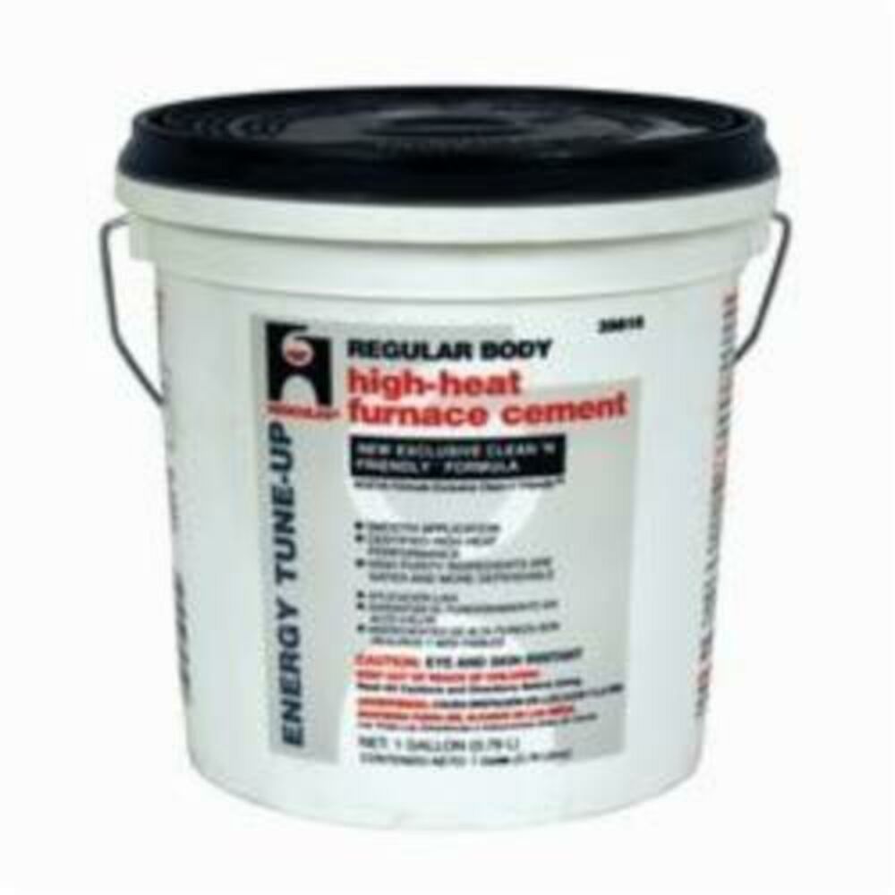 Hercules® 35610 High Heat Furnace Cement, 1 gal Bucket, Paste, Tan, 1.95