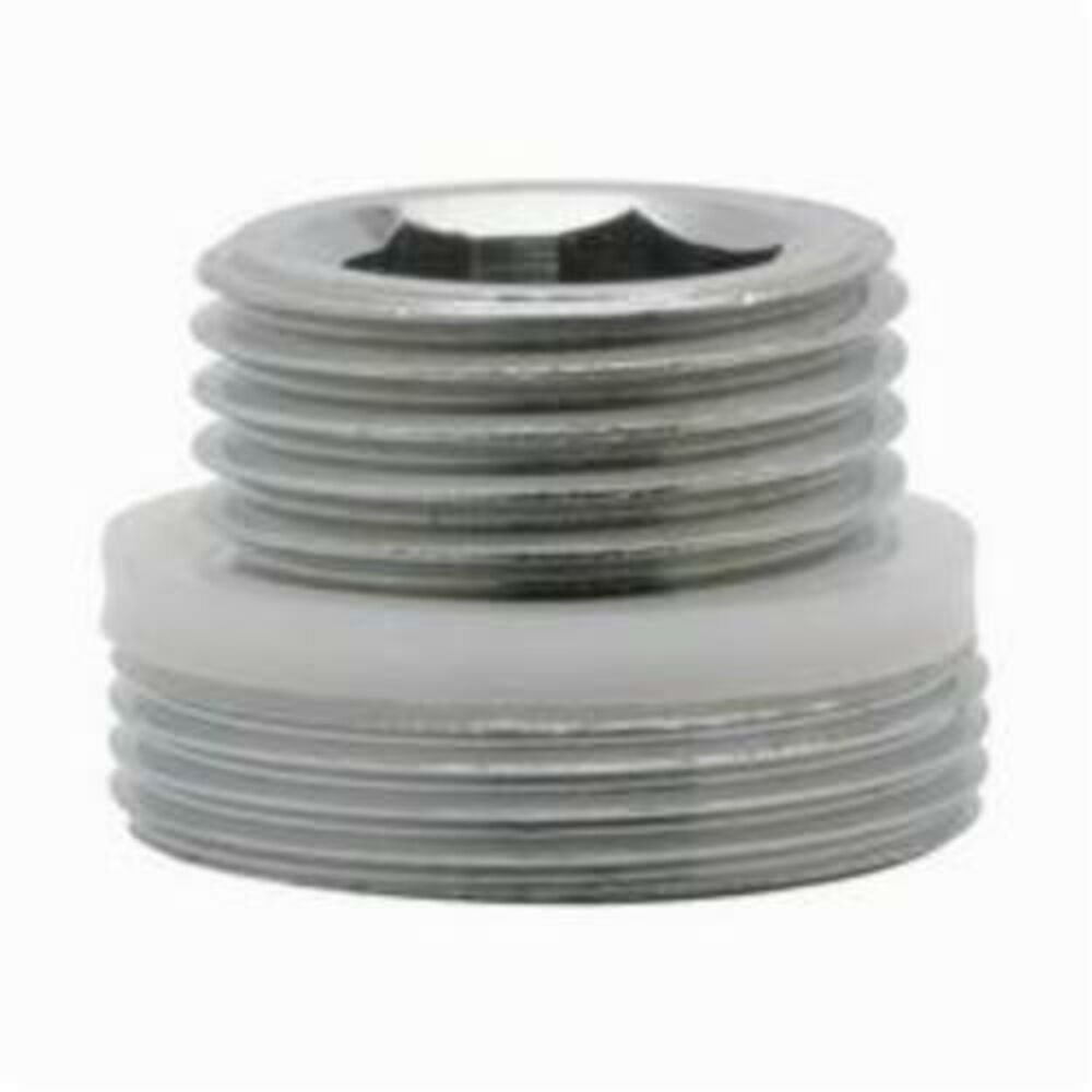 Chicago Faucet® K2JKABRCF Spout Outlet Adapter, 3/8-18x13/16-24, Male NPSMxMale UNS, Chrome Plated, Domestic
