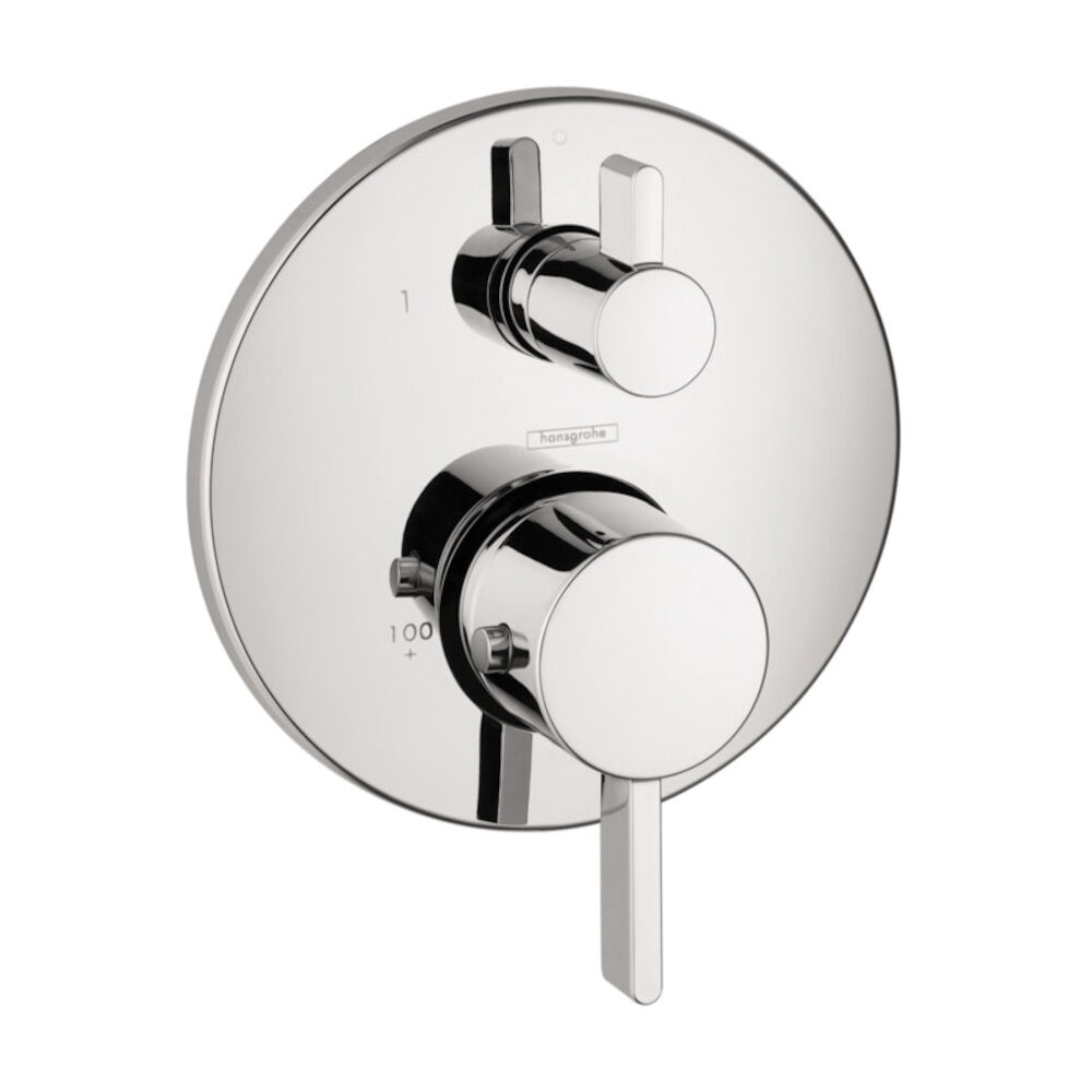 Hansgrohe 04231000 Ecostat S Thermostatic Trim, Chrome Plated