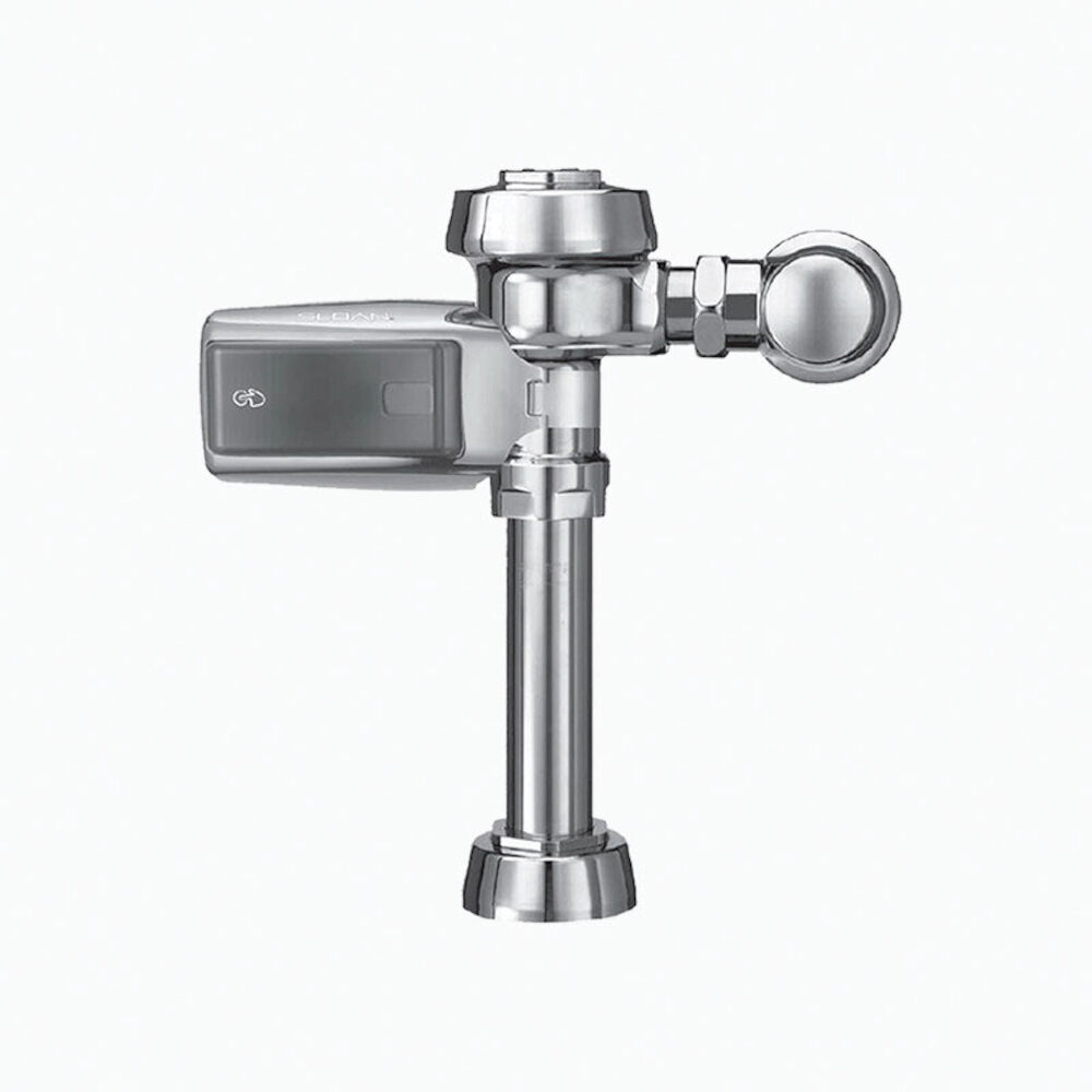 3010125 110 SMOOTH Optima® Single-Flush Sensor Exposed Flushometer, Battery, Polished Chrome