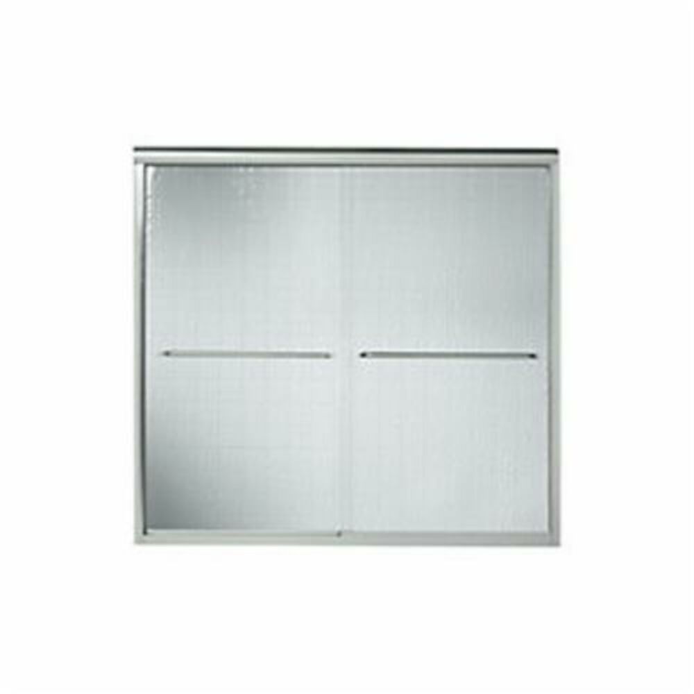 5425-57S-G05 Sliding Bath Door, Frameless Frame, Tempered Glass, Silver
