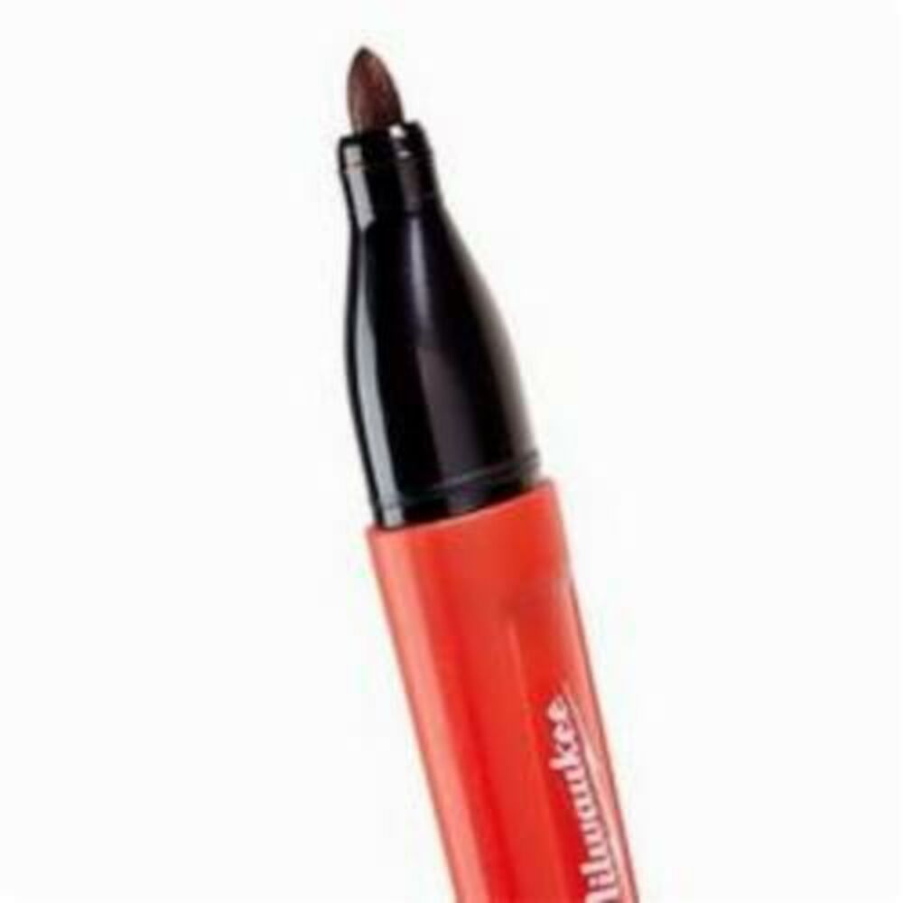 Milwaukee® Tool 48-22-3102 INKZALL™ Permanent Industrial Marker, Medium Tip, Acrylic, Black