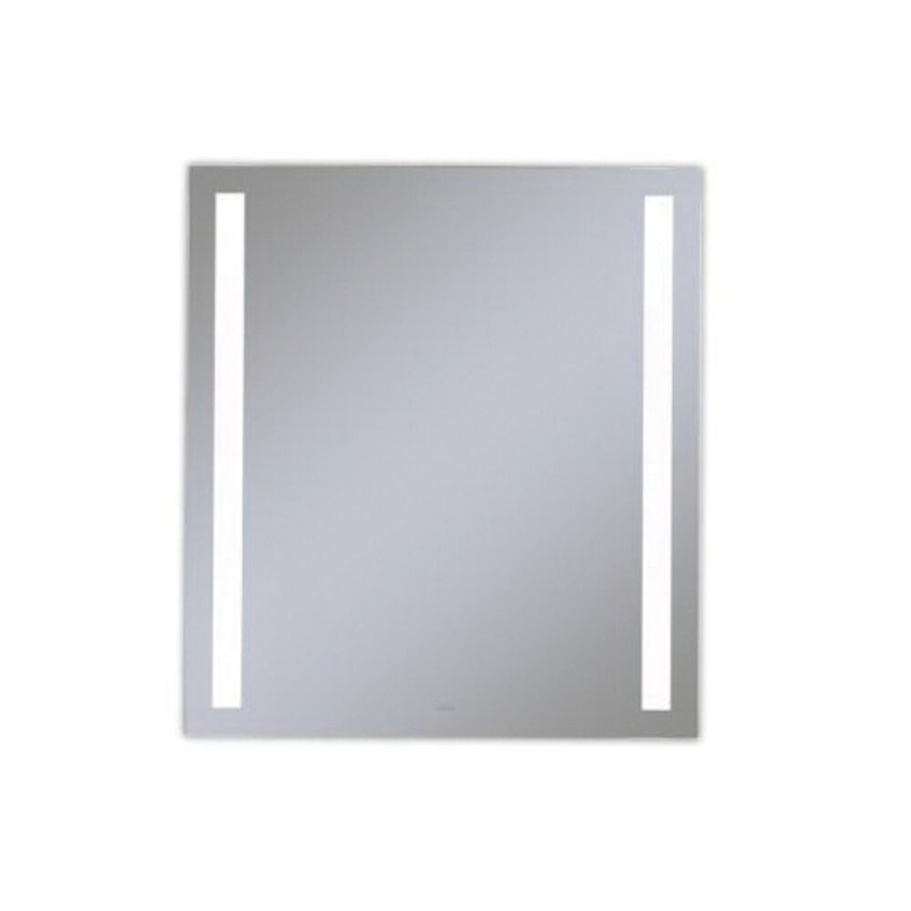 Robern® YM2430RCFPD4 Vitality™ Flat Polished Edge Wall Mirror, Column Rectangle, 24" W, LED Lamp