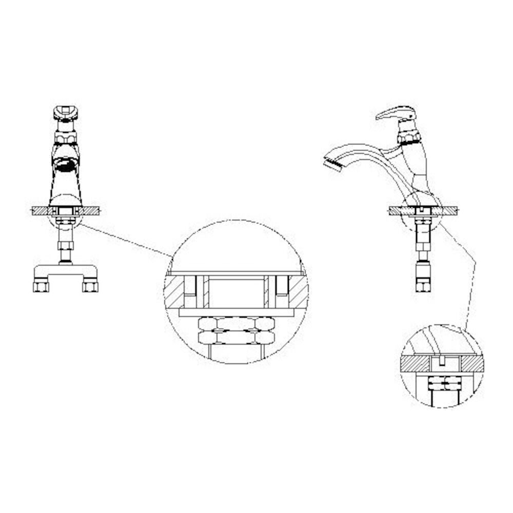 Commercial 87T Single Hole Metering Slow-Close Bathroom Faucet, Chrome