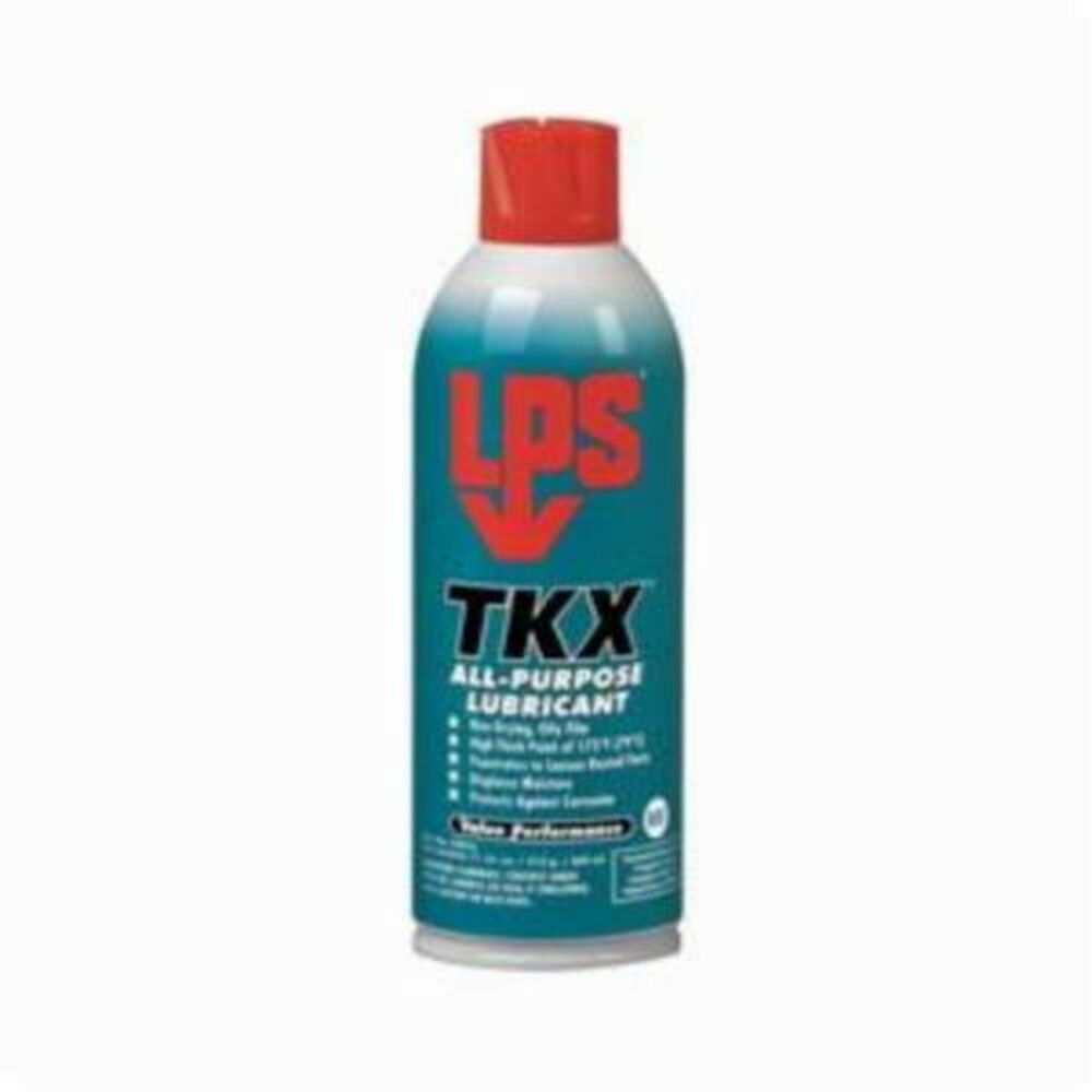 LPS® TKX® 02016 All Purpose Lubricant, 16 oz Aerosol Can, Liquid, Dark Green, 0.83 to 0.85 at 20 deg