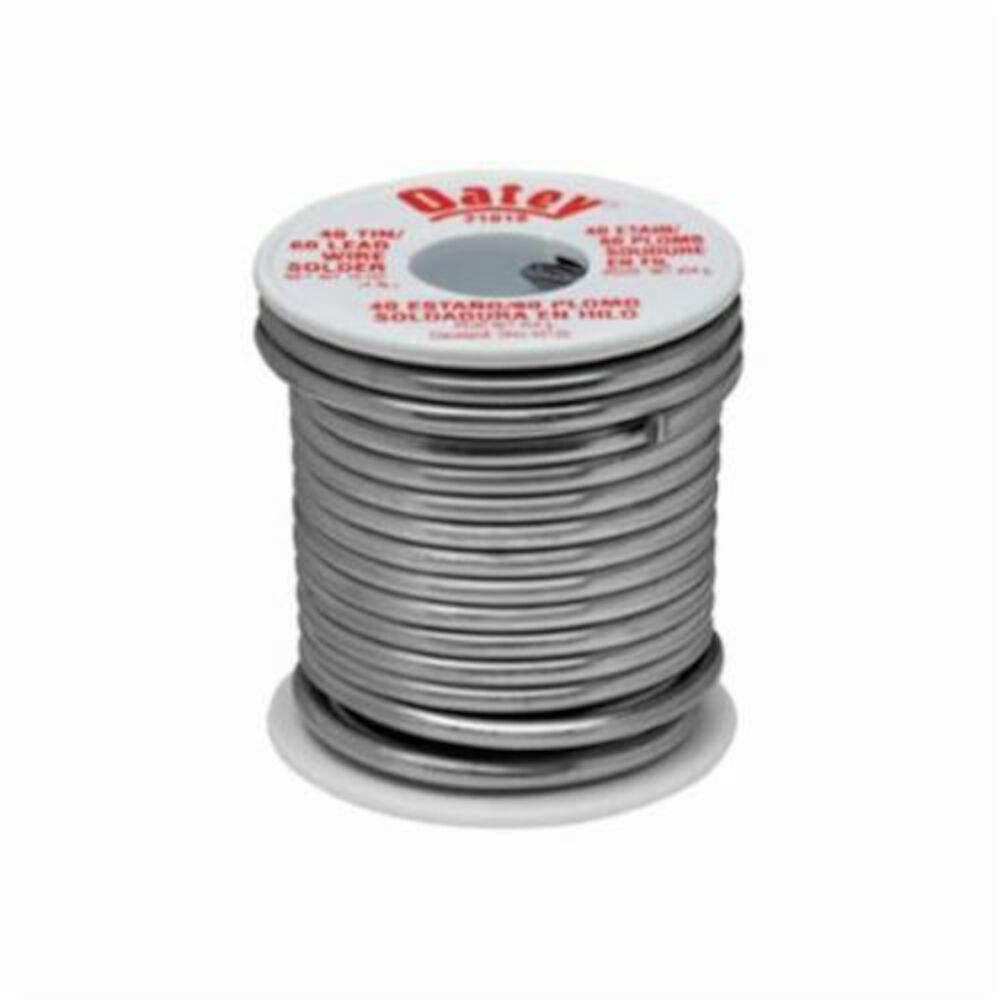 Oatey® 21018 Wire Solder, 361 to 460 deg F Melting, 1 lb, Lead Alloy/Tin