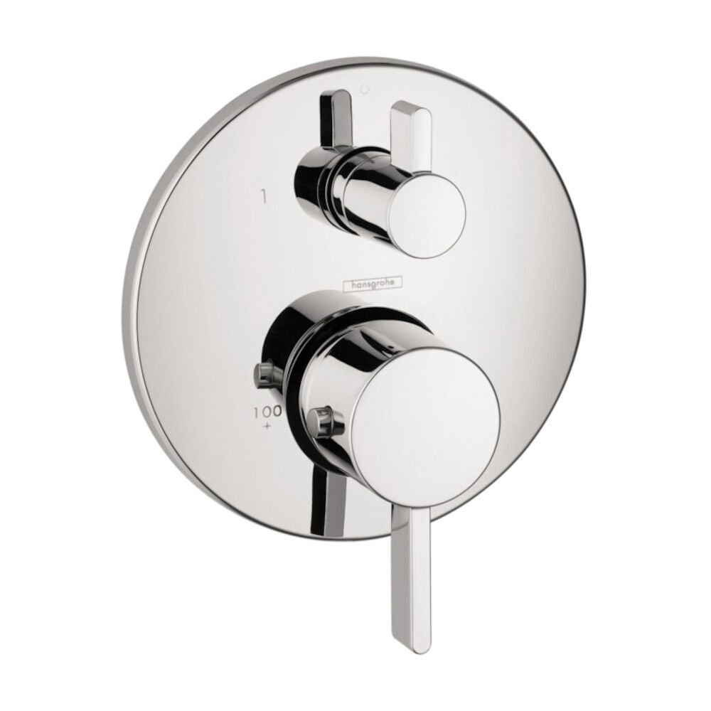 Hansgrohe 04230000 Ecostat S Thermostatic Trim, Chrome Plated