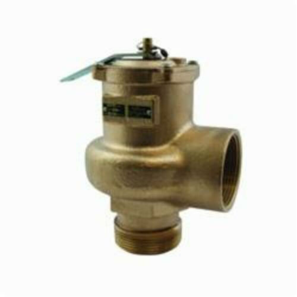 Apollo™ 14-205-08 Safety Relief Valve, 2",  MNPTxFNPT, 15 psig, Bronze Body