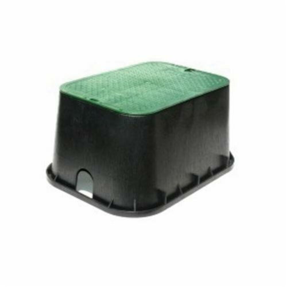NDS® 117BC Standard Valve Box and Cover, 25-3/4" Lx19" W x 12" H, Plastic