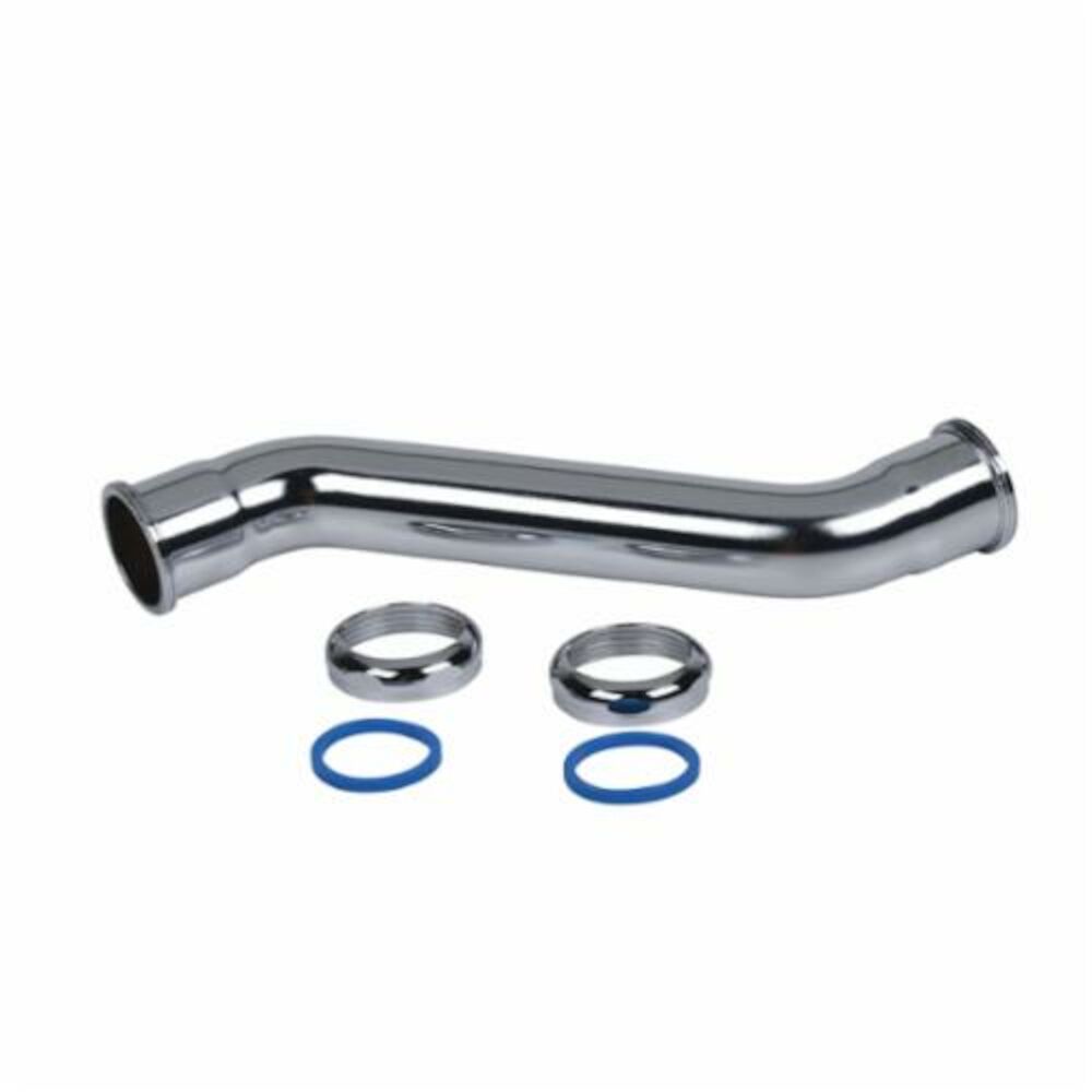 Dearborn® 1046A-17BN-1 Double Trap Off-Set, 1-1/2 in, Slip Joint, 9-1/2" L, Brass