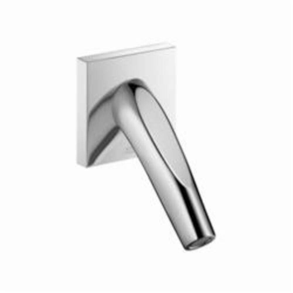 AXOR 12417001 Starck Organic Tub Spout, 6-1/4" Lx4-7/8" H, Solid Brass, Chrome Plated, Import