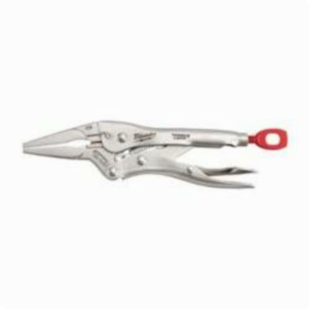 Milwaukee® Tool 48-22-3506 TORQUE LOCK™ Long Nose Locking Plier With Wire Cutter, Forged Alloy Steel Jaw