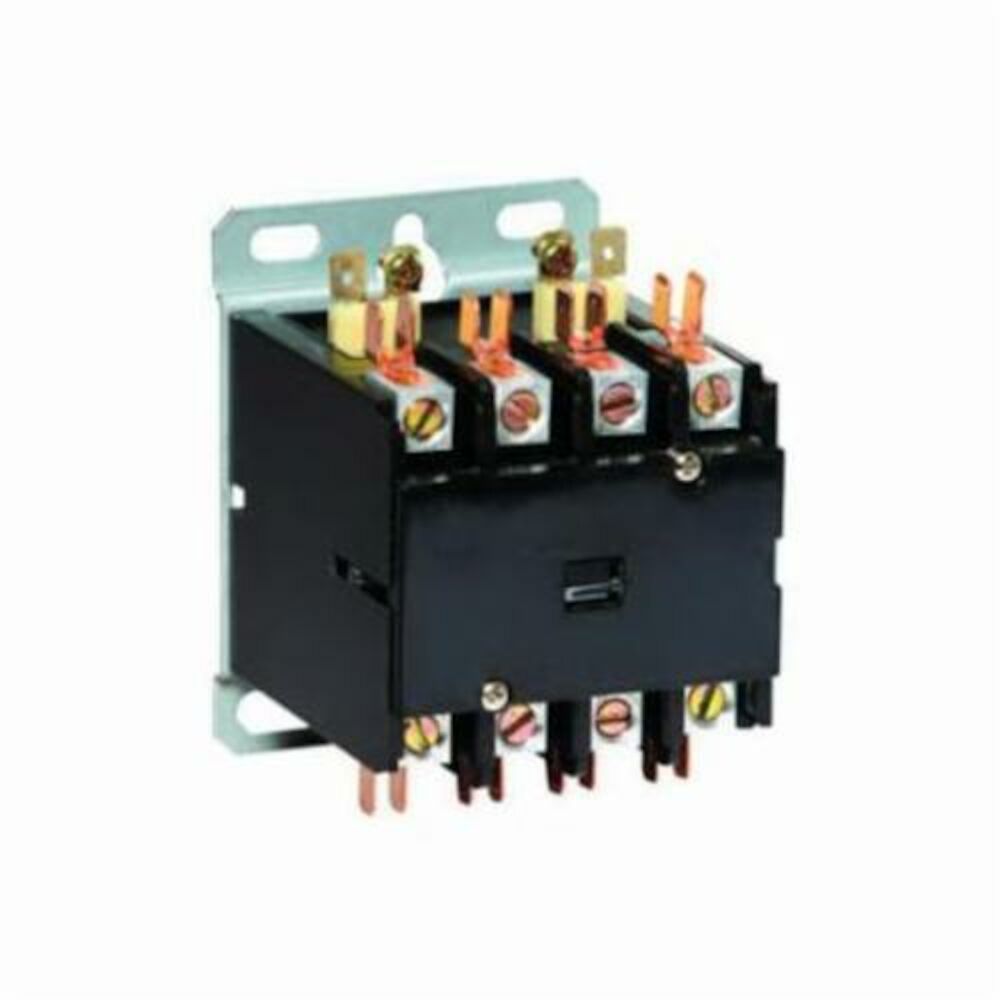Honeywell PowerPro™ DP4040A5002/U DP Series Definite Purpose Deluxe Contactor, 24 V V Coil, 40 A, DPST Contact, 4 Poles