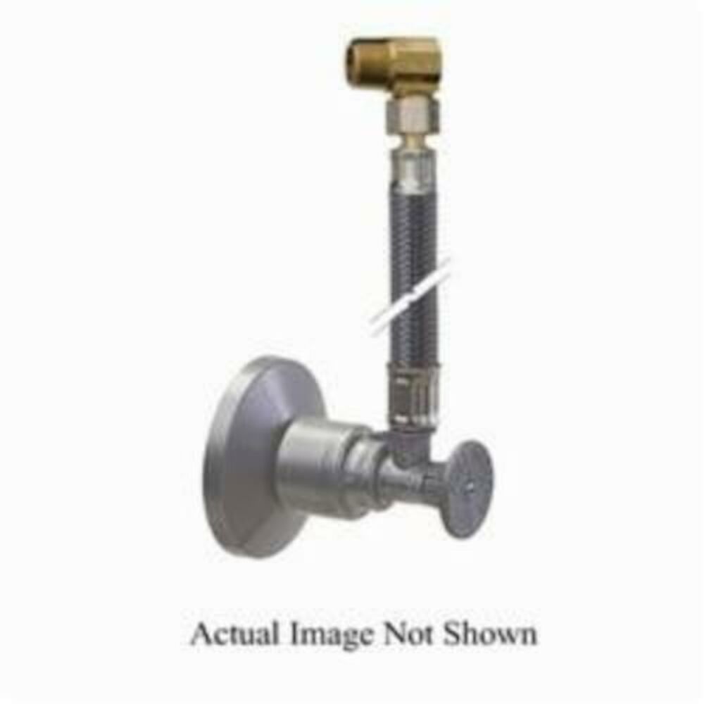 Accor® FlowTite® 4ALL® FPO5LP723XL Dishwasher Supply Kit, 3/8x1/2" MNPT Brass Elbow, Clean White