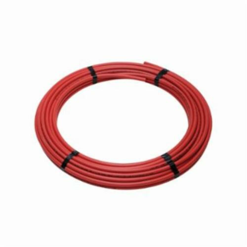 WATTS® WaterPEX® 0650379 WPTC-R, WPTC08-1000R Tubing, 1/2 in IDx5/8 in ODx1000 ft Coil L, Red, PEX, Domestic