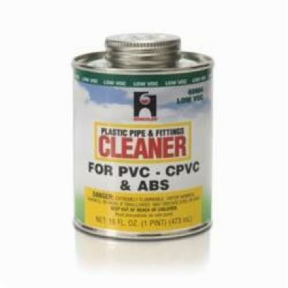 Hercules® 60664 All Purpose Plastic Pipe and Fitting Cleaner, 16 oz Dauber" Cap, Clear