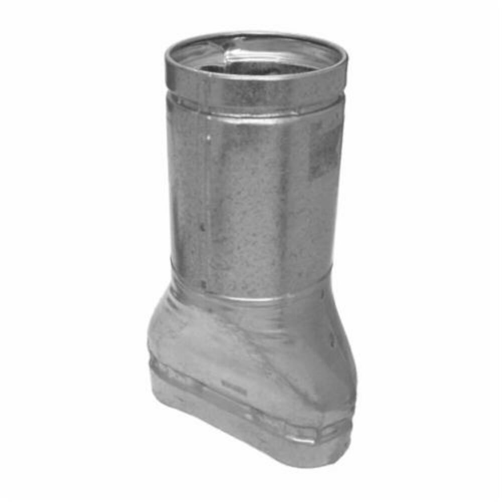 Hart & Cooley® 4OAR Oval to Round Adapter, 4" Diax11-3/8" L, Domestic