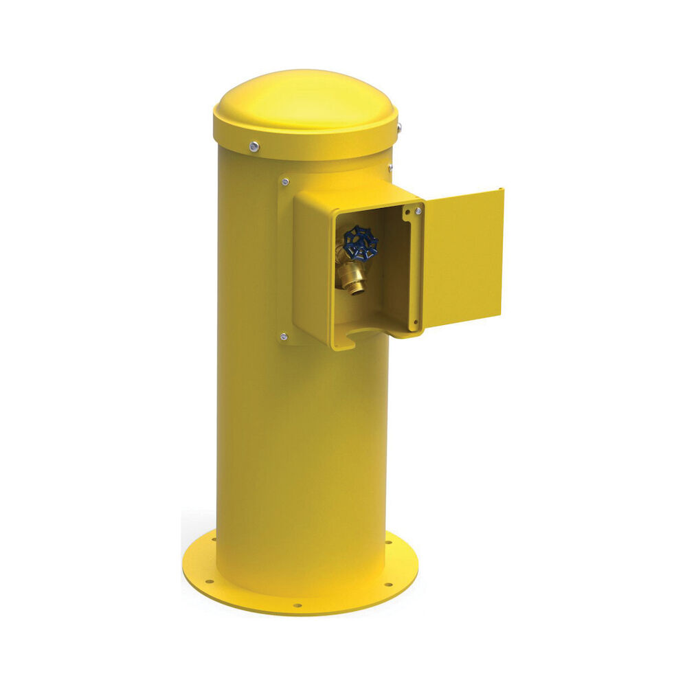 LK4461YHLHBYLW Non-Filtered Yard Hydrant With Locking Hose Bib, 1/2 in, Pedestal Case, Domestic