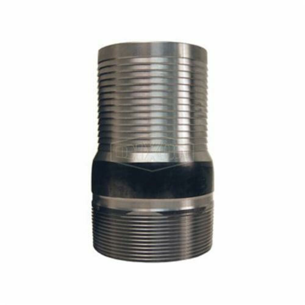 Dixon® ST30 King™ No Knurl Combination Nipple, 2-1/2 inx5-9/16" L Hose ShankxMNPT, Carbon Steel, Unplated, Domestic