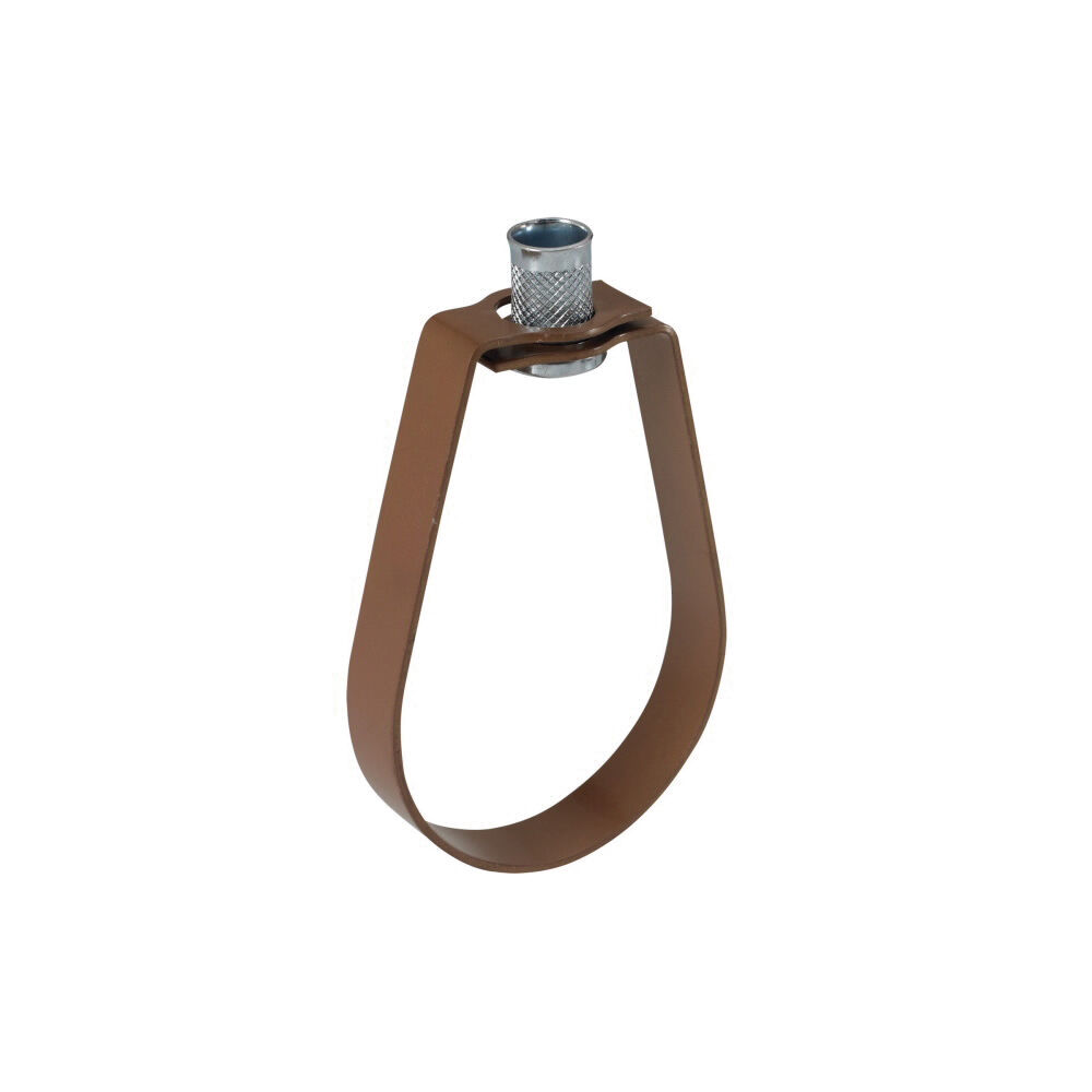 B-Line B3170CT 4" Copper Adjustable Swivel Hanger, 1000 lb, 1/2-16 Rod