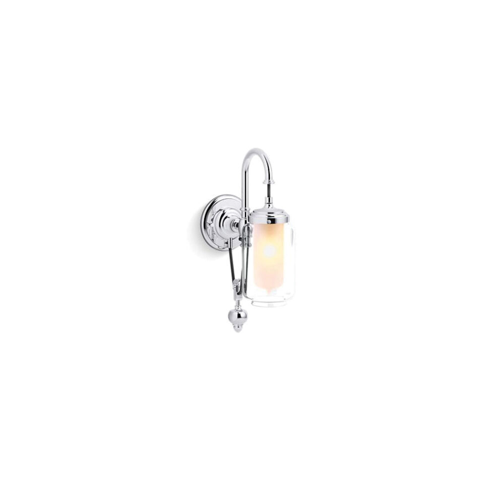 72581-CP Wall Sconce,120 V, Polished Chrome Housing