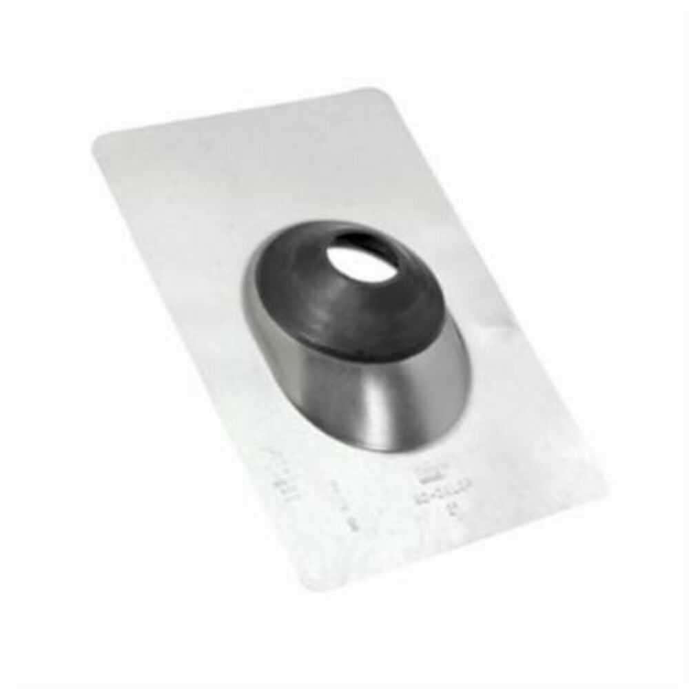 Oatey® 11552 Electrical Service Mast Roof Flashing, Steel, 2" Pipe, 10-3/4" W x 14-1/2" L Base