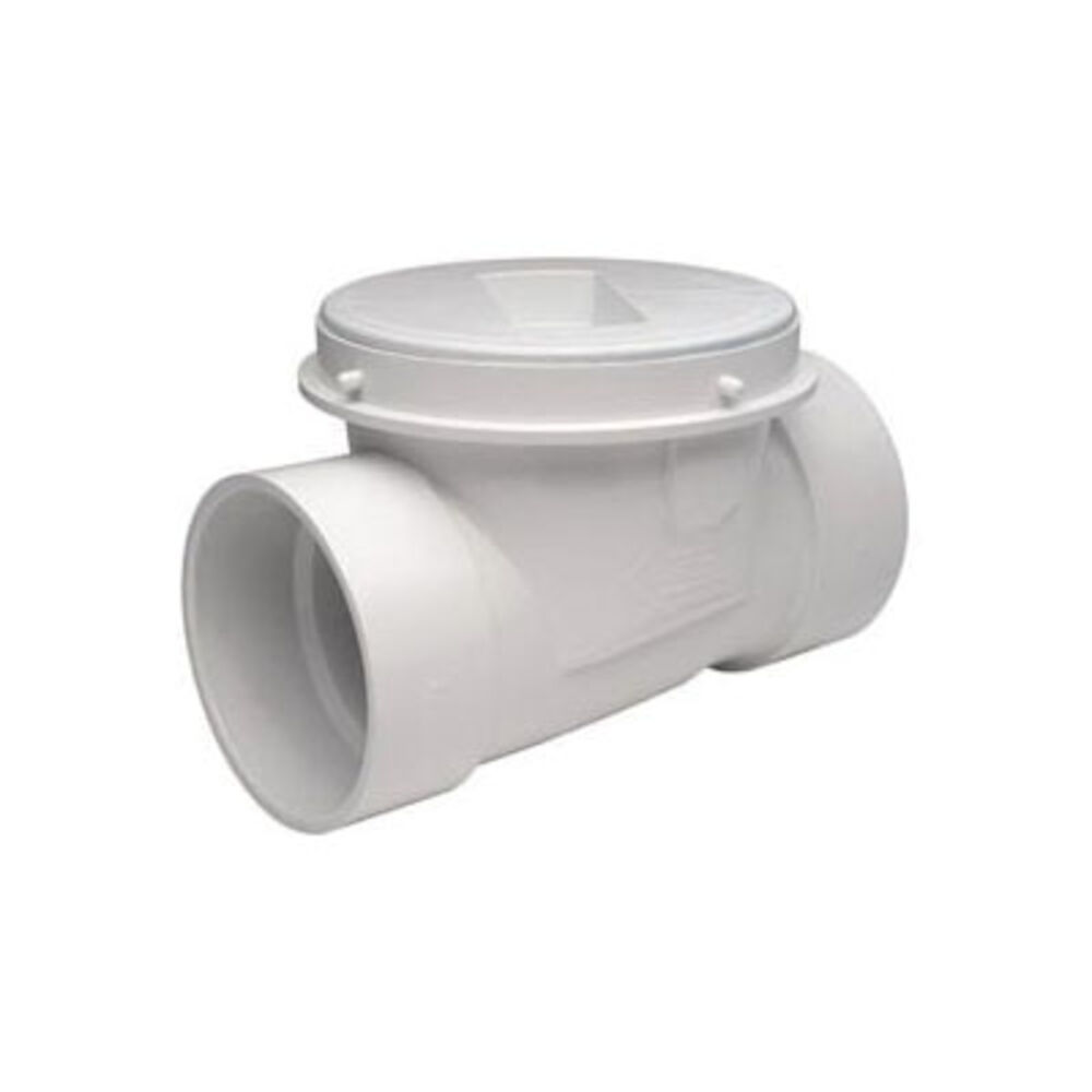 ProCheck™ 869-S3P Backwater Valve, 3 in, HubxSolvent Weld, PVC Body
