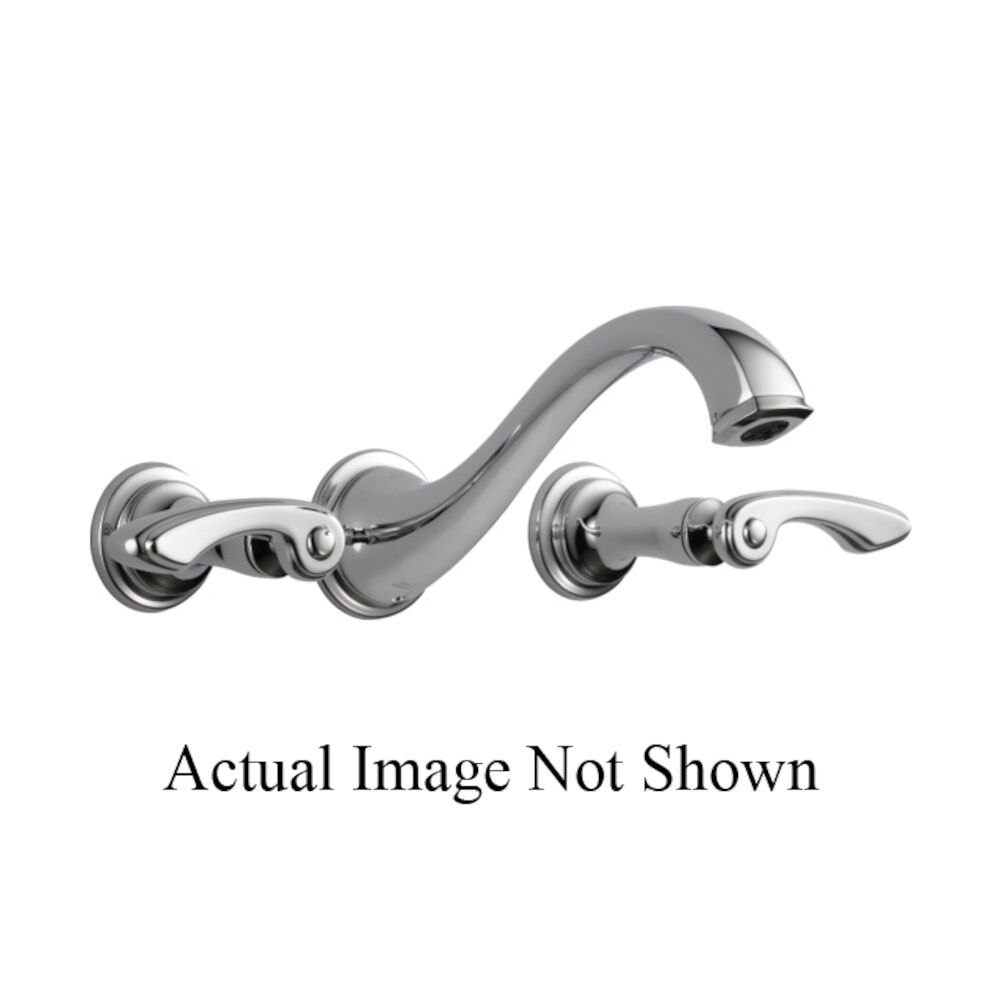 Brizo Charlotte® Two-Handle Wall Mount Lavatory Faucet - Less Handles 1.2 GPM, Chrome