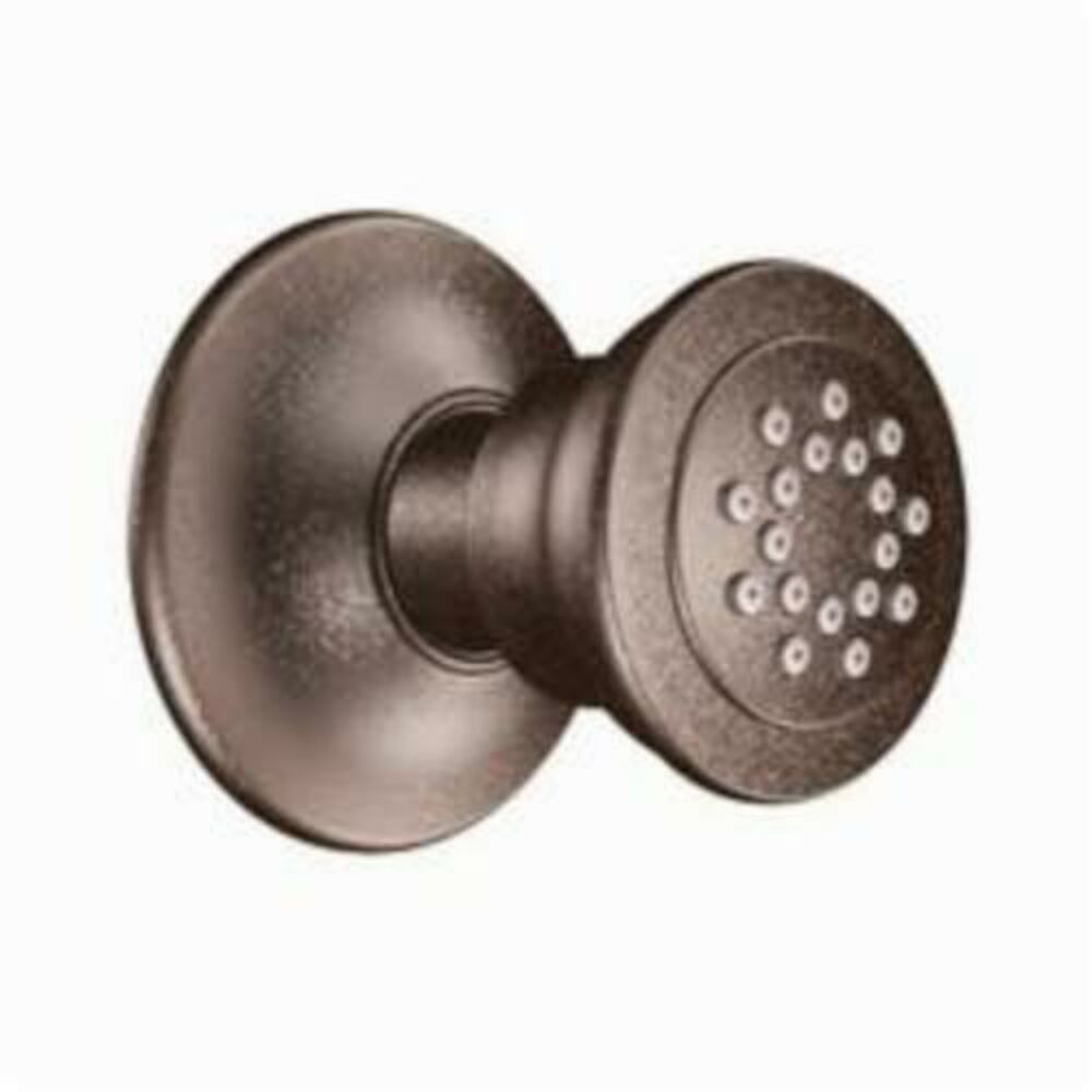 Moen® A501ORB Small Body Spray, (1) Full Spray, 1.75 gpm Maximum, Wall Mount, Domestic