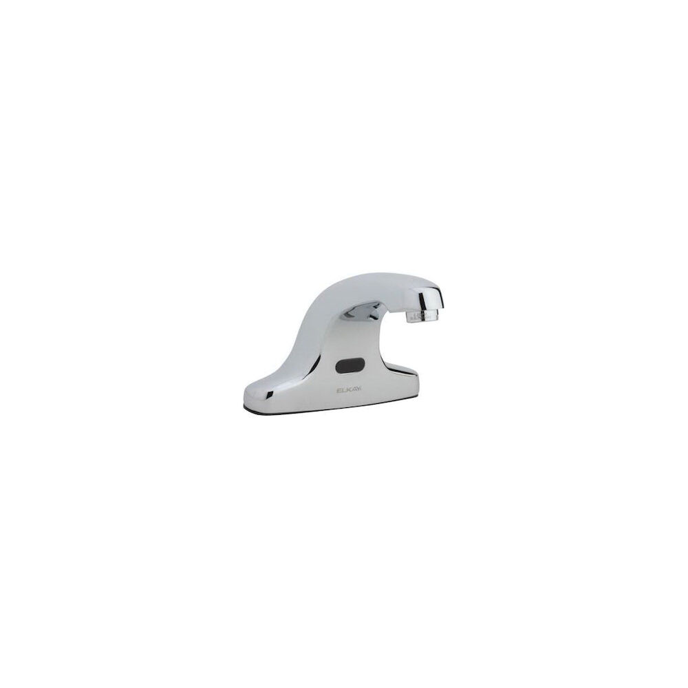 LKB737C Lavatory Faucet, 0.5 gpm, 4-3/4" H Spout, 1 Faucet Holes, Chrome Plated, Function: Touchless, Commercial
