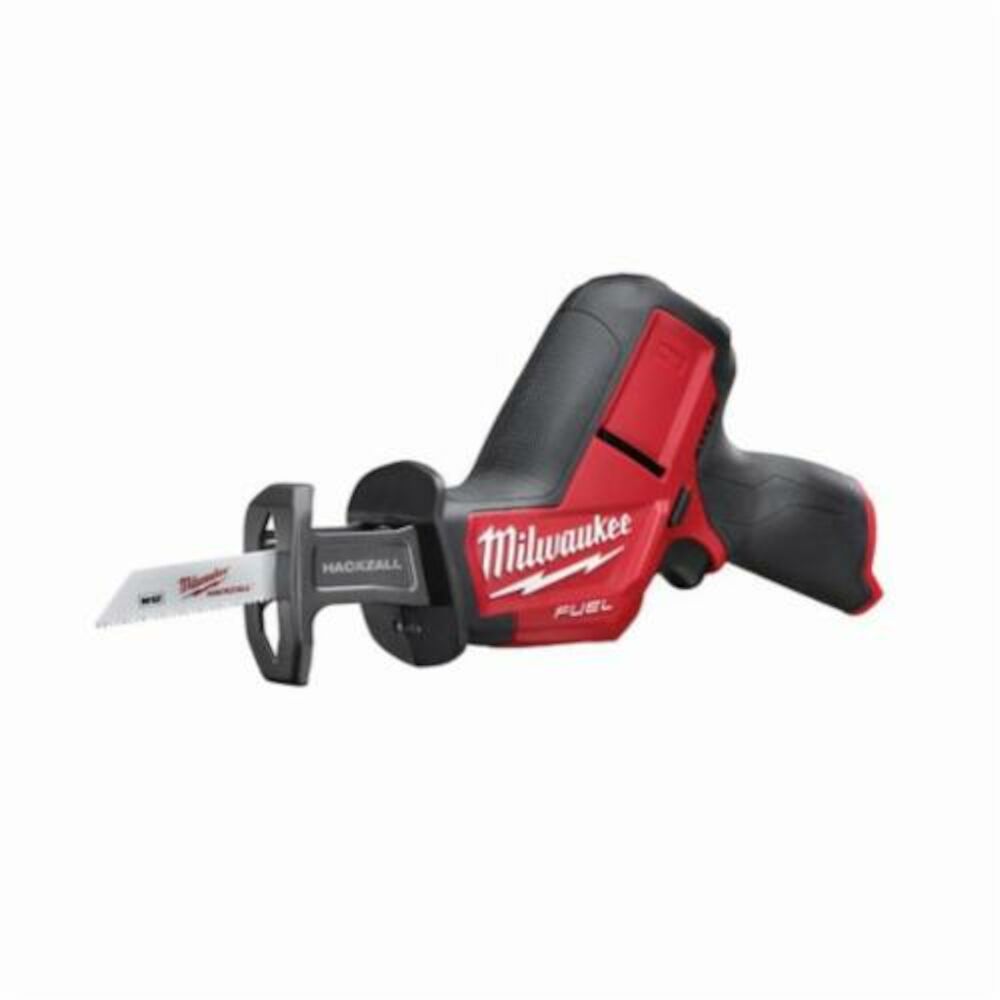 Milwaukee® Tool 2520-20 M12™ FUEL™ Cordless Reciprocating Saw, 5/8" L Stroke, 3000 spm, Straight Cutting, 12 VDC, 11" OAL