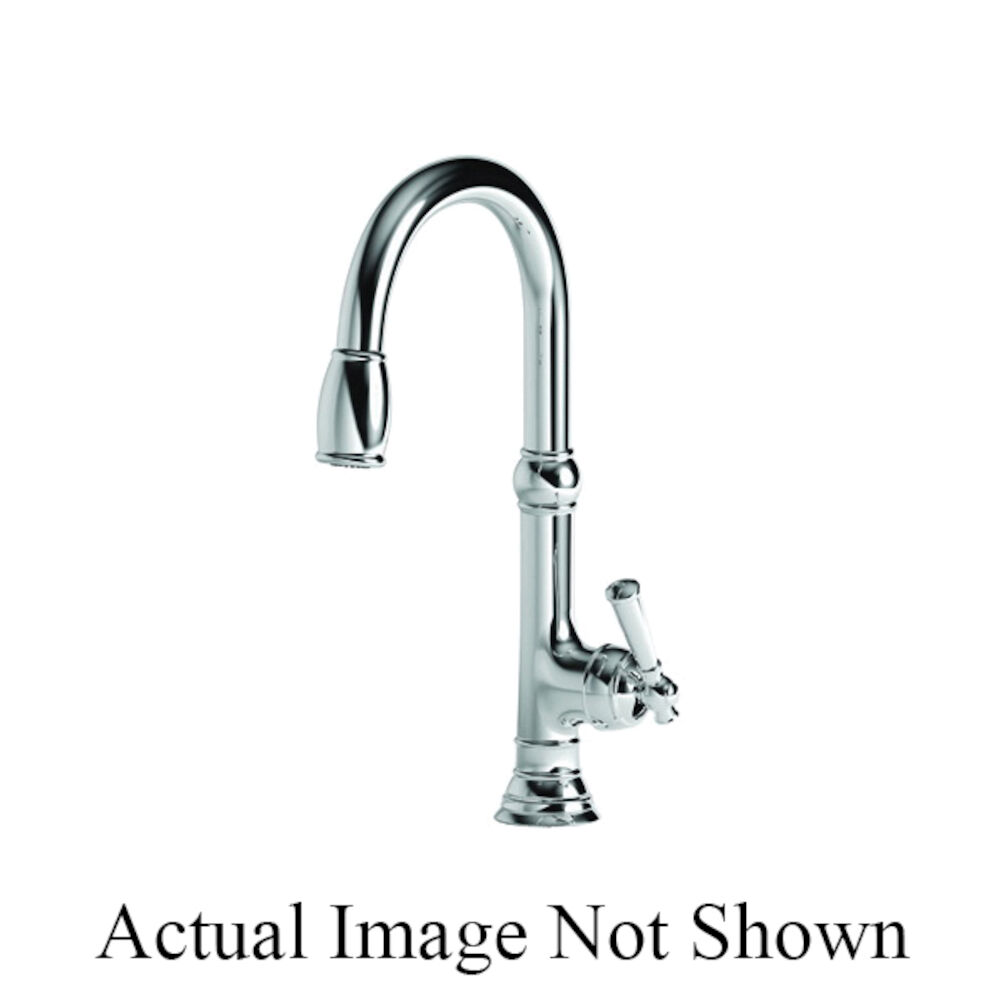Newport Brass® 2470-5103/07 Model 2470-5103 Pull-Down Kitchen Faucet, Jacobean, 1.8 gpm, English Bronze, 1 Handle, 1 Faucet Hole