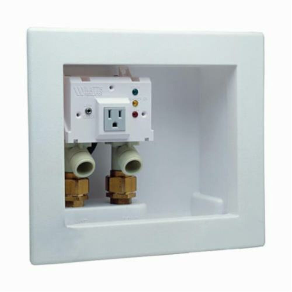 WATTS® 0004646 A2 Series, A2C-WB-M1 Shutoff Valve With Leak Sensor, 1/2 in, 120 V, Leak Sensor, Domestic