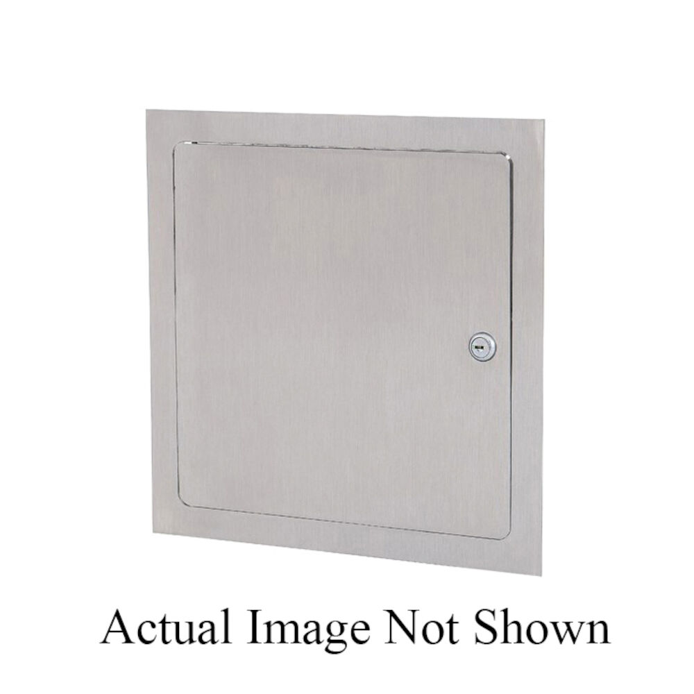 Elmdor Stoneman DW16X16PC-SDL Dry Wall Access Door, 16" W x 16 ga Thk, Galvannealed Steel, White, Import