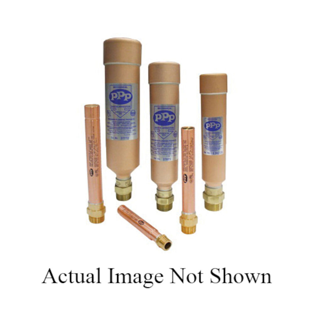 PPP® SC-1250D System Rated Water Hammer Arrester, 1-1/4 in, MNPT, 0 to 80 psig, Domestic