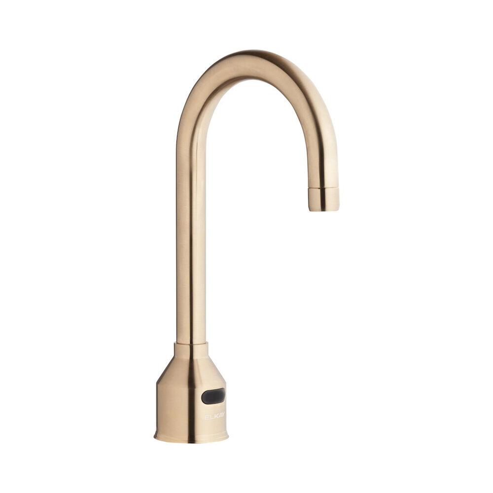 LKB721CNC Scrub/Handwash Faucet, 2 gpm, 11-5/8" H Spout, 1 Faucet Holes, Copper Nickel, Function: Touchless, Commercial