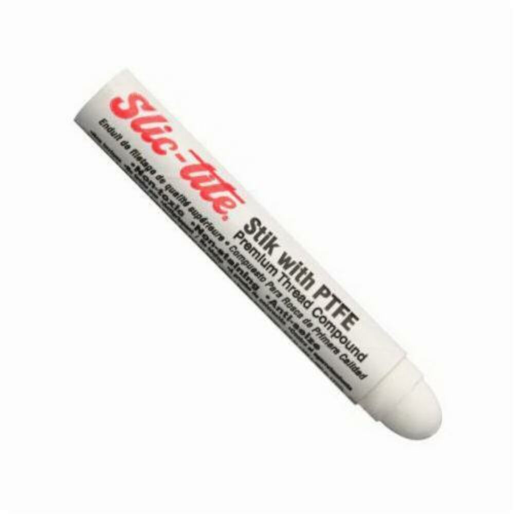 LA-CO® Slic-Tite® High Performance Pipe Thread Sealant, 1.25 oz Stick, Solid, White