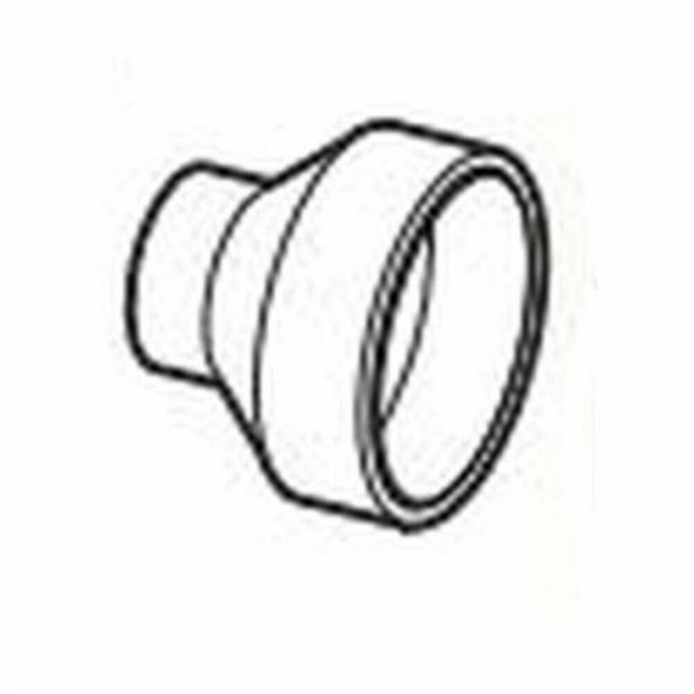 IPEX 414210BC Transition Coupling, 4 in, Sewer HubxDWV Hub, PVC