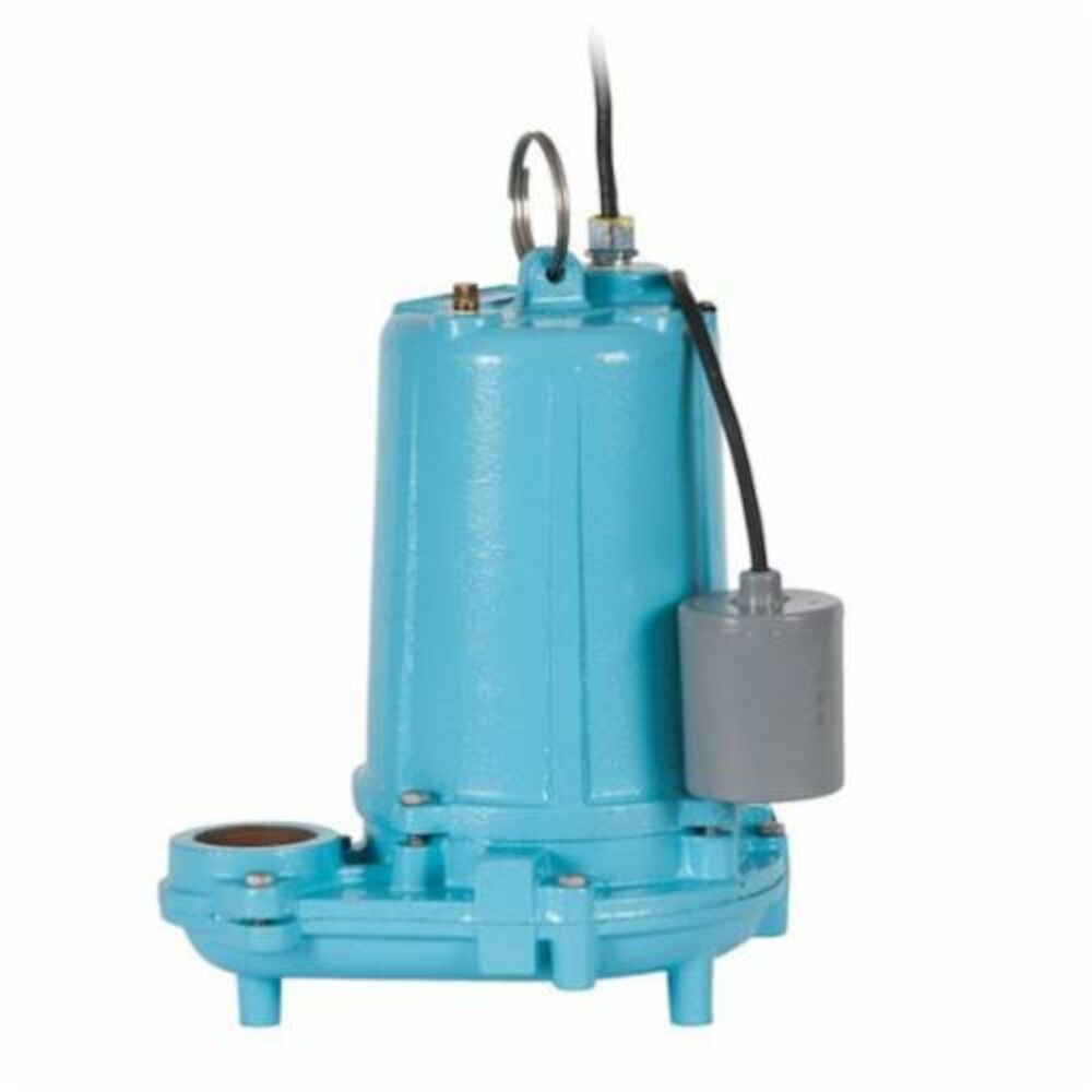 620010 WS Series Effluent Pump, Non-Automatic, 90 gpm, 2" NPT Outlet, 1 Phase, 1/3 HP, 115 V, 20' Cord